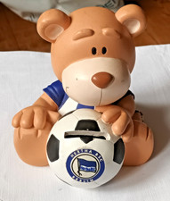 Fußball HERTHA Maskottchen Herthinho als Sparbüchse aus Keramik handgemacht