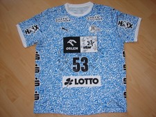 THW Kiel Sonder Trikot Gr. XL Kieler Woche Nr. 53 Bilyk Puma Unterschriften