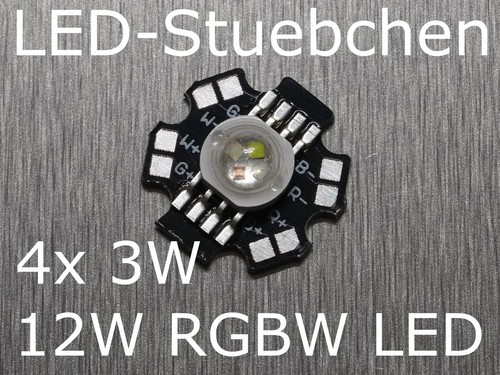 12w rgbw high power - rgbw, high-power