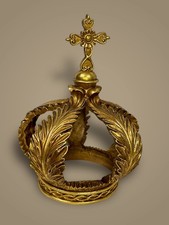 Große Goodwill Krone Gold