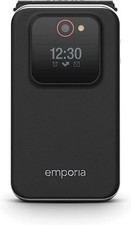 emporia JOY LTE Seniorenhandy 4G Klapphandy Notruftaste Schwarz "wie neu"