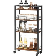 Küchenwagen schmal mit 4