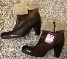 VENTURINI Damen Schuhe Stiefeletten Echt Leder Gr. 37 NEU