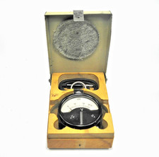Antikes Radio Voltmeter im originalen Holzkästchen