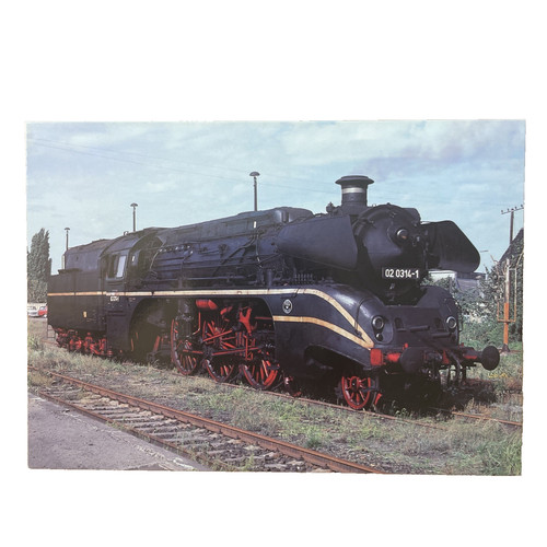 Postkarte zug eisenbahn - ak,