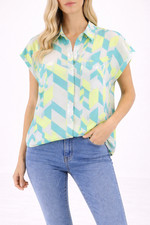 Bluse Tonno Panna bunt Damen