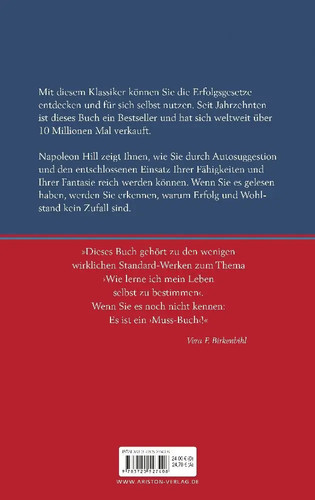 Denke nach und - werde, reich