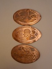 Quetschmünzen Hessen Gersfeld Wasserkuppe Röhn 3 Münzen A2