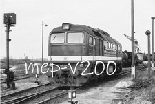 PE-Foto ca. 10x15 DR 120 003 Angermünde 1980 - Taigatrommel BR 120 V 200
