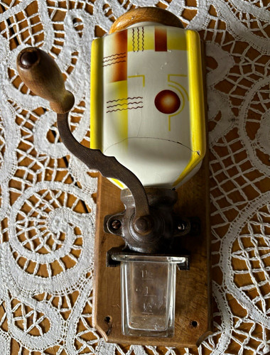 Manuelle wand kaffeemühle mit - manuelle, wand-kaffeemühle