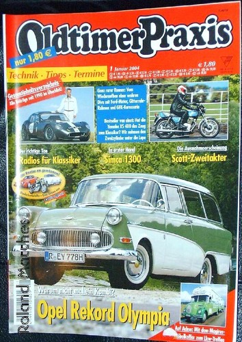 Oldtimer praxis opel - praxis, 1-04+opel