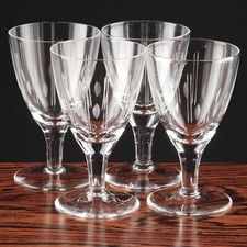 ? 4 Likörgläser Schnapsgläser Gläser 7,8 cm Gravur ~ 60er Vintage ReUse ?