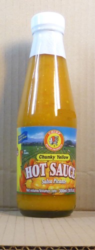 300ml chunky yellow hot sauce - chunky,