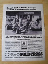 DERYCK COOK WORKS MANAGER CHRIS WILLIAMS SHERE GARAGE 1962 WERBUNG APX A4 DATEI 31