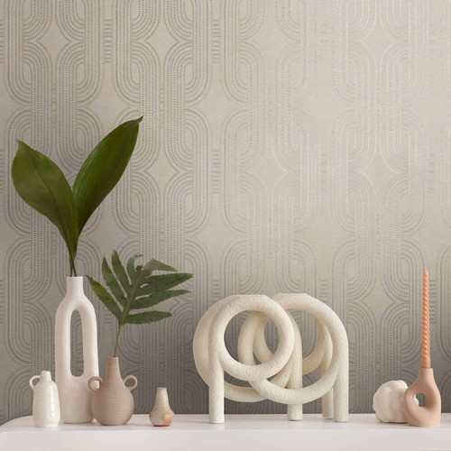 Vliestapete art deco grafik - art,