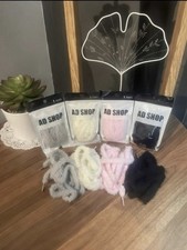 4 PAAR FLUFFY/PLÜSCH