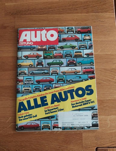 Auto zeitung 1974 - bmw, r