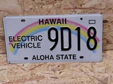 NUMMERNSCHILD USA HAWAII -