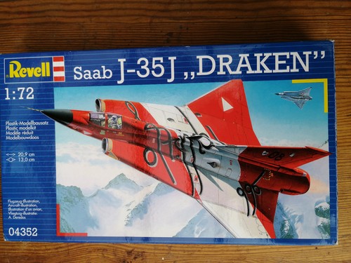 Revell saab j 35j - 1/72,