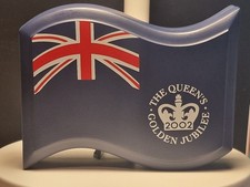 1oz Australien 2002 Queen Golden Jubilee of Accession Proof $1 Silber Silver PP