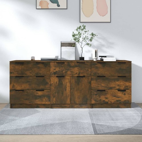 Sideboard set tlg - sideboard, 3-tlg