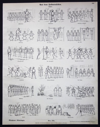 1880 militaria soldaten armee - 1880,