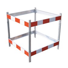 Alu-Schachtschutzgitter 1,2 x