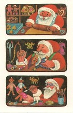 Oblaten Abziehbilder Weihnachten