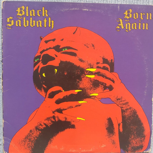 Black sabbath born again - black, –