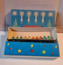 DDR 10 teilig Lichterkette Narva Bunt funktionstüchtig 