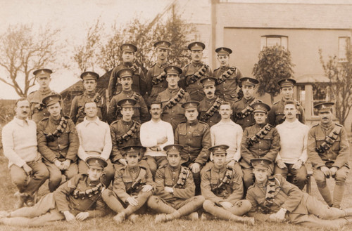 Wk1 rppc foto britische - rppc,