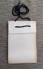 NVA Brustbeutel Fallschirmjäger Leder Soldat Ausweise Dokumente Grenze Armee DDR