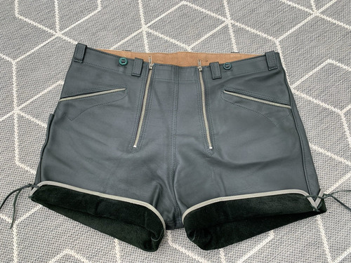 Kurze lederhose aus rindleder - lederhose,