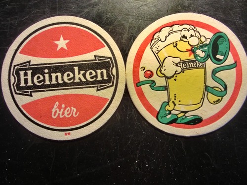 Bierdeckel heineken bier - bierdeckel,
