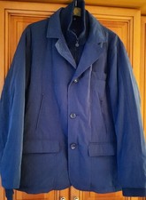 STRANDFEIN Menswear Steppjacke Reverskragen  Windfang Knopfleiste Gr.54