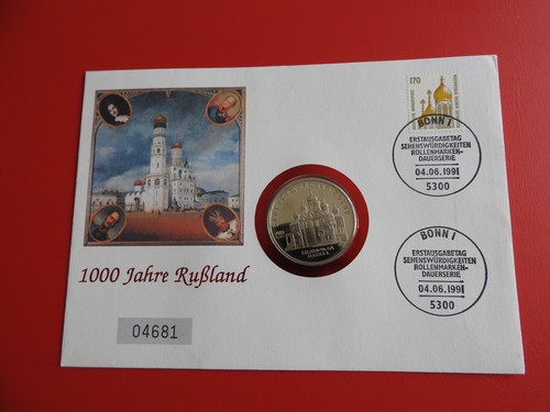 Numisbrief 1000 jahre - *numisbrief,