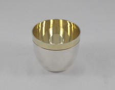 *RAR* Massiver Trink- / Wein- becher in 925er Sterling Silber Florenz Italien