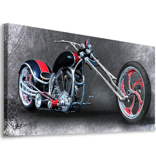 Leinwand bilder motorrad - leinwand,