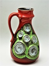 Bay Vase West Germany Rot