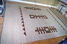 großer Teppich, Vintage