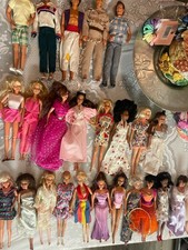 Large Lot Of 25 Mattel Barbie