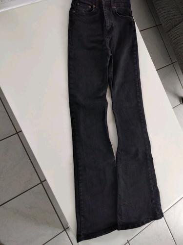 Jeans schlaghose schwarz - schlaghose, gr