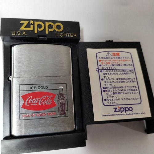 Zippo coca cola feuerzeug 2002 - coca,