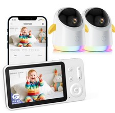 Babyphone mit 2 Kamera und App