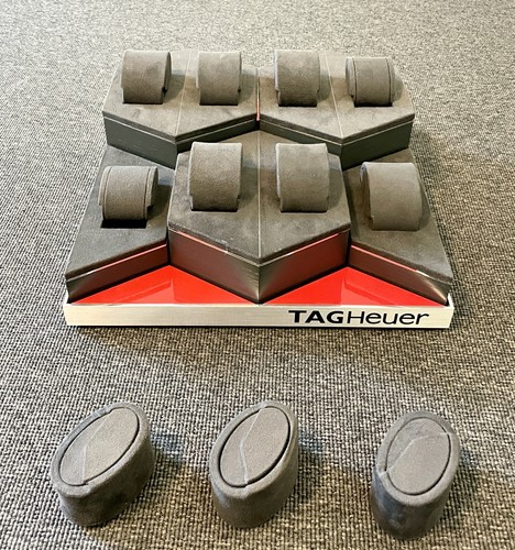 Tag heuer uhrenständer set - heuer, uhrenständer-set