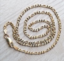 Gold Kette Panzekette Gelbgold 333, Länger 45 cm, Breite 3mm, 6,75g, Neu, Top ?