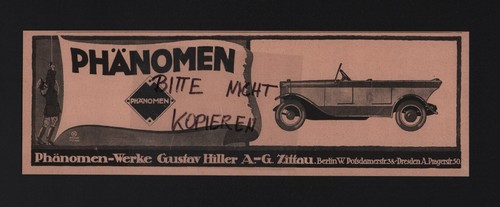 Zittau werbung 1919 - zittau,,