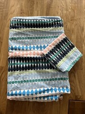 Ikea Bettwäsche Blau Rosa Grün Pastell Selten Top Zustand