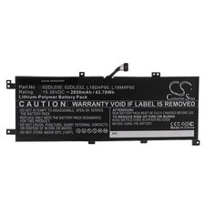 Akku für Lenovo SB10T83119 SB10T83120 L18D4P90 L18M4P90 L18C4P90 2850mAh 15,36V