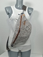Bauchtasche XL Crossbag  handmade Unikat?? Leo Animalprint 